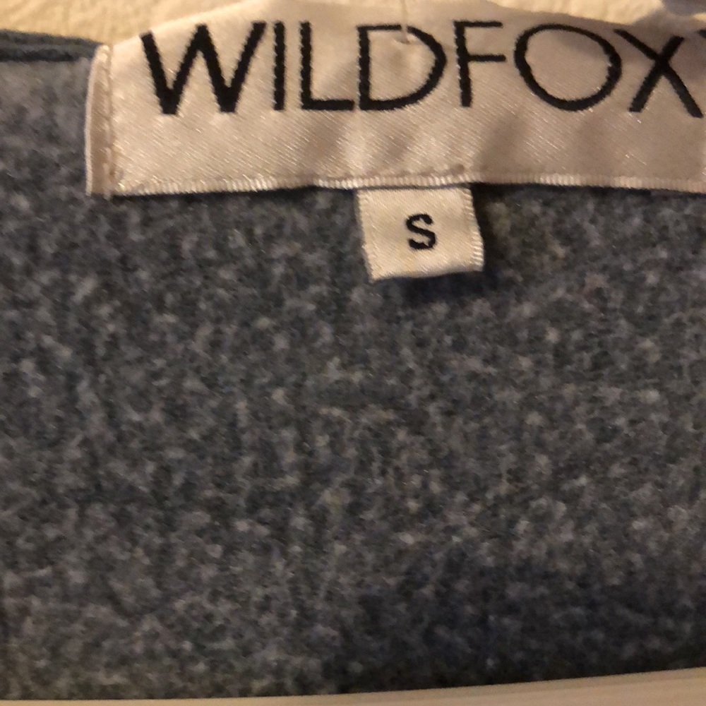 Wildfox Burnout hoodie Kiss size Small New - Picture 6 of 12